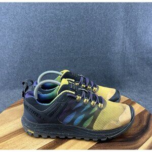 Merrell Mens Size 7.5 Outdoors Shoes Sneakers J067053 Rainbow/multicolor used